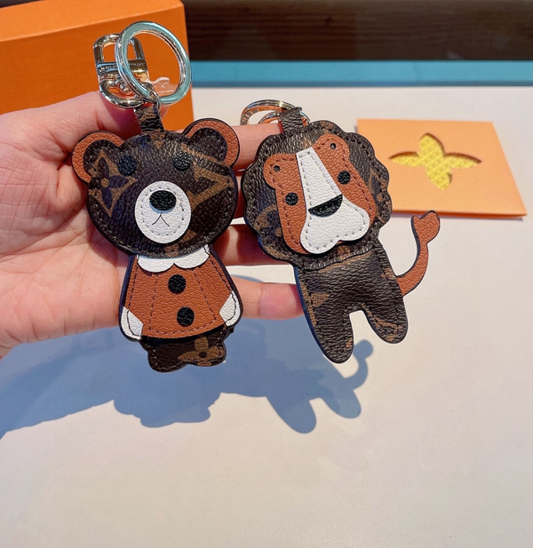 ブランドキーホルダー側面デザイン